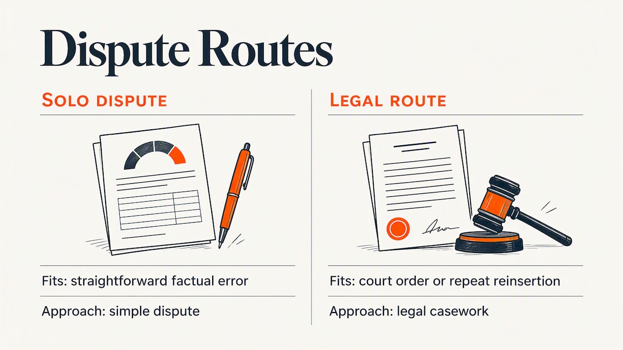 How MaxLaw can help once you've checked your report — overview diagram