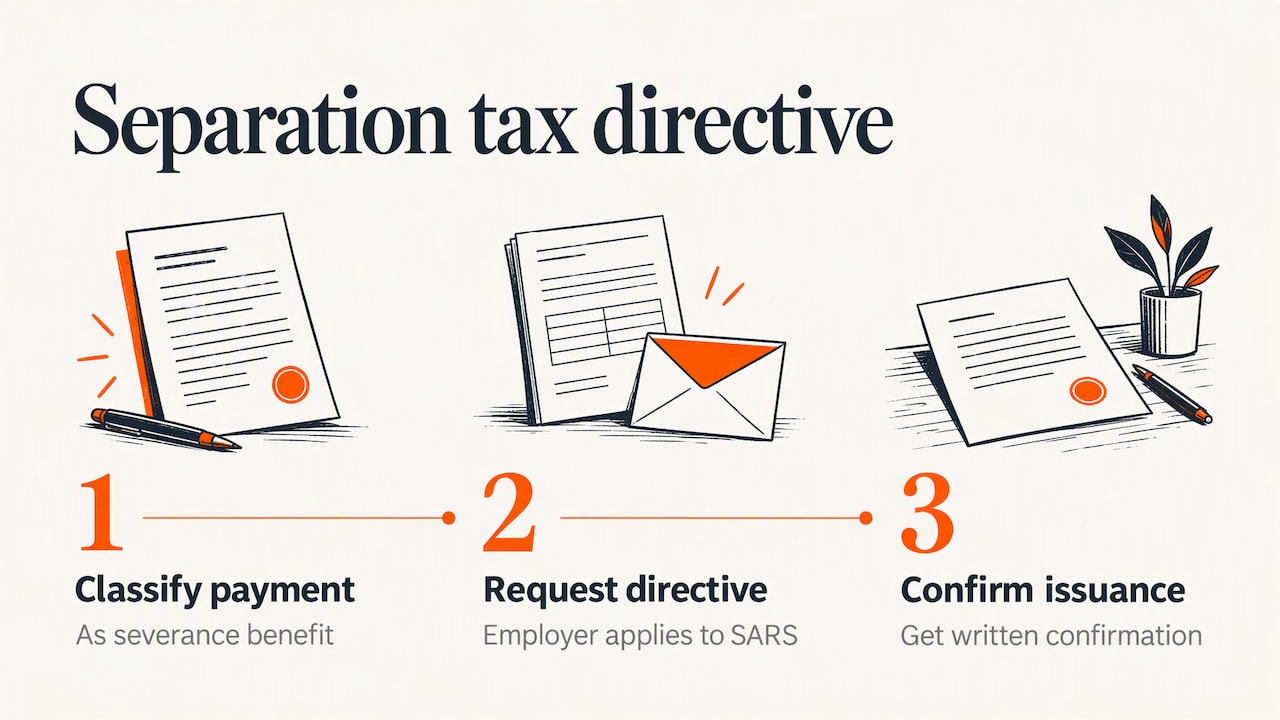 Tax treatment of your separation payment — overview diagram